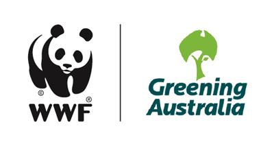 WWF and Greening Australia logo