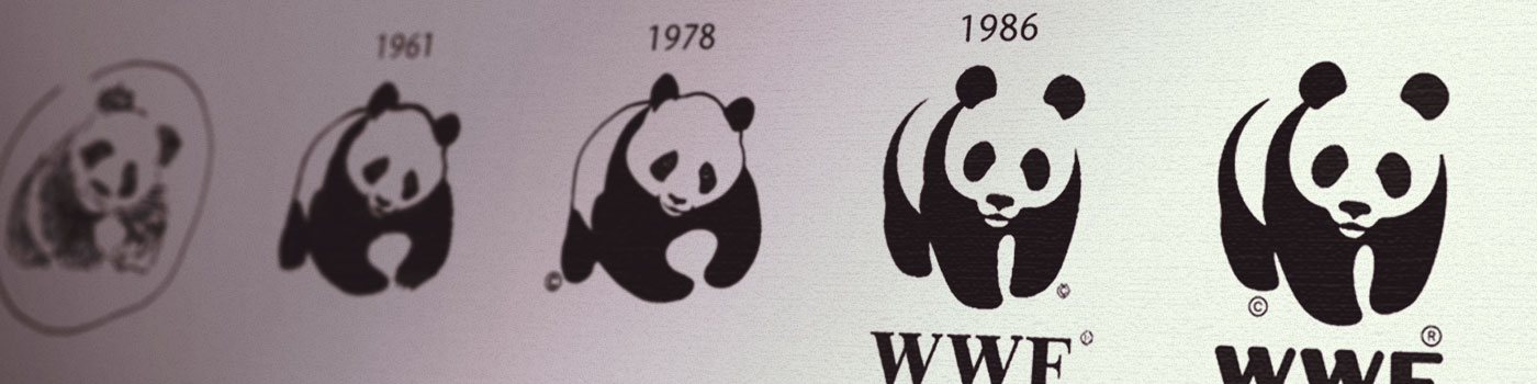 WWF logo evolution © WWF International