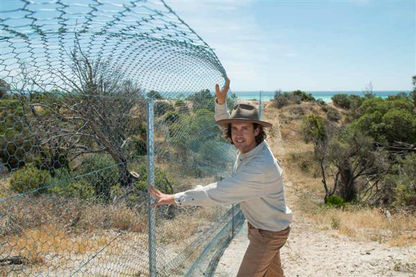 Predator Control Fence on the Yorke Peninsula © WWF-Aus / Paul Fahy